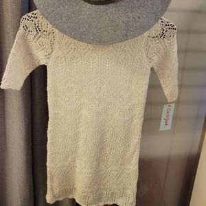 Girls sweater dress